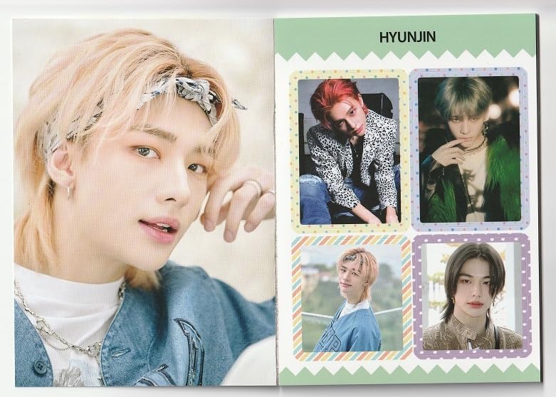 Amazon.co.jp: New！□HYUNJINヒョンジン□ステッカー写真集韓国STRAY
