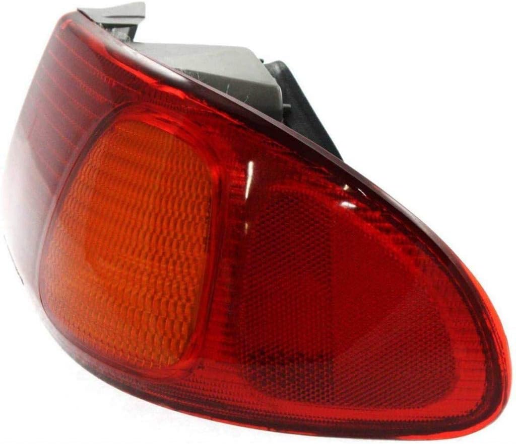 CarLights360: For Toyota Corolla Tail Light Assembly 1998 99 00 01 2002 Passenger Side | TO2801121 | 81550-02070
