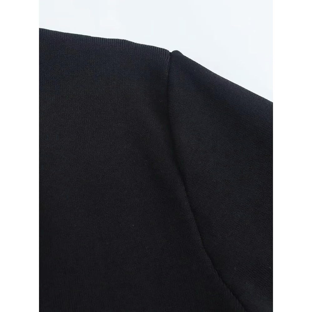 ZBDP - Chaqueta de punto clásica versátil con lazo para mujer