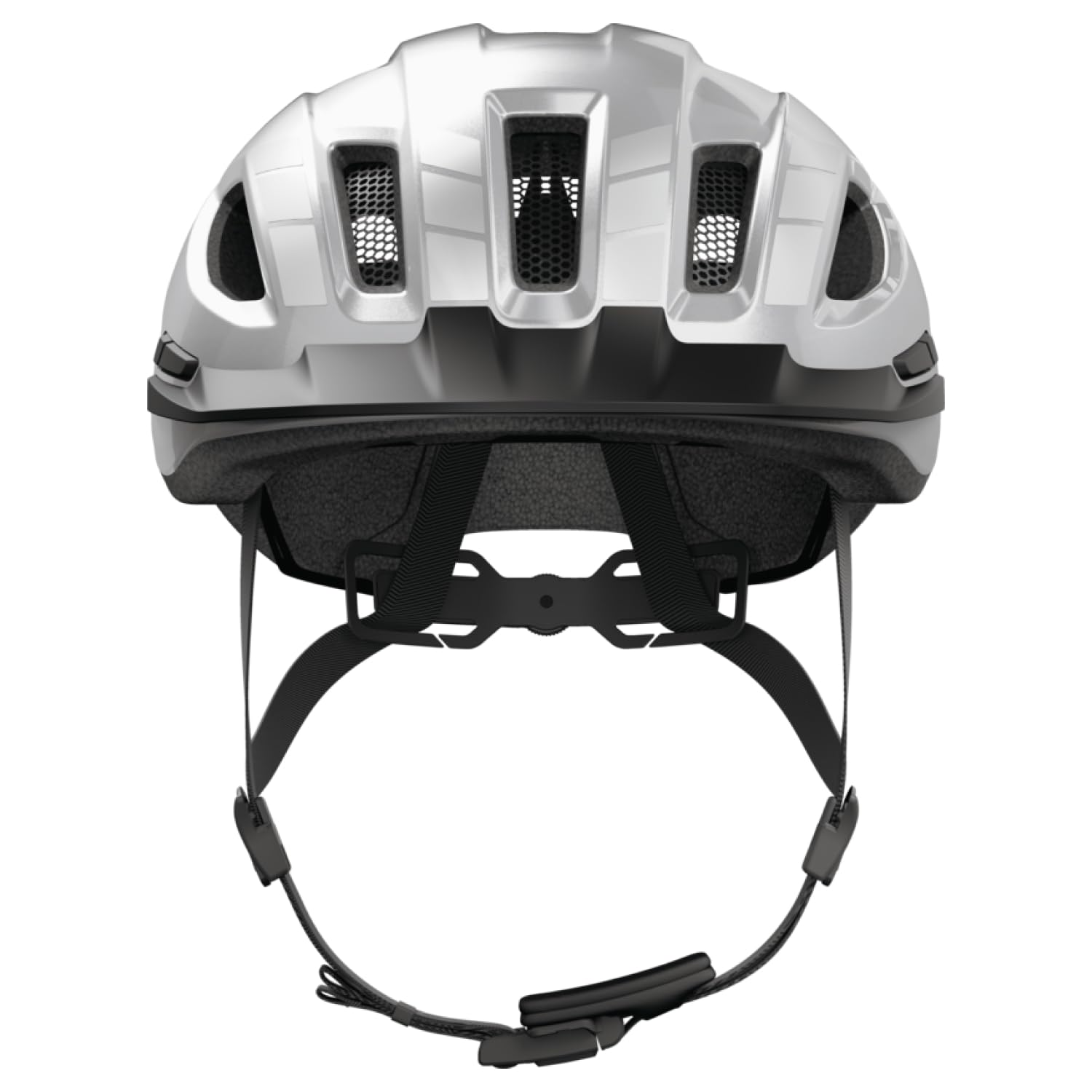 ABUS Kask miejski Urban-I 4.0 LR – kask rowerowy z otworem na warkocz, daszek, magnetyczne zamknięcie, Light Ready do doposażenia światła tylnego, dla młodzieży, kobiet i mężczyzn