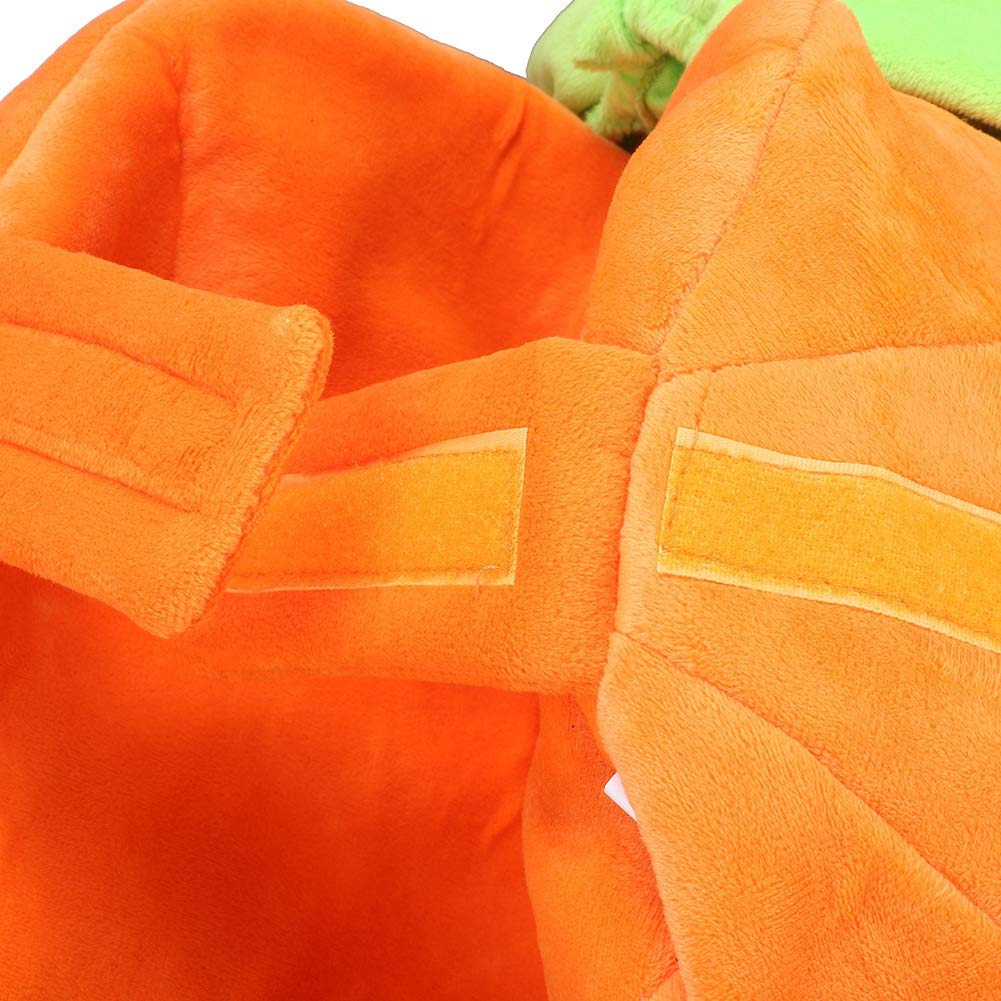 Bawełniany zabawny kostium 3D dyni dla zwierzaka dla psa kota impreza z okazji Halloween Cosplay (XXL)