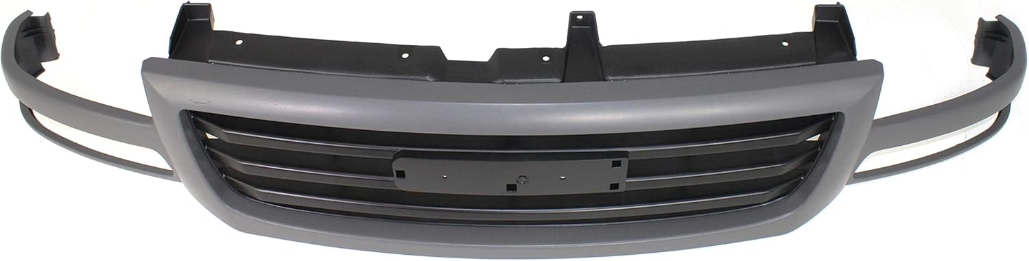 Garage-Pro Grille Assembly Compatible with GMC SIERRA 1500 2003-2007/2500 2003-2004 Painted-Dark Gray Shell/Painted-Black Insert Fits 2007 Classic