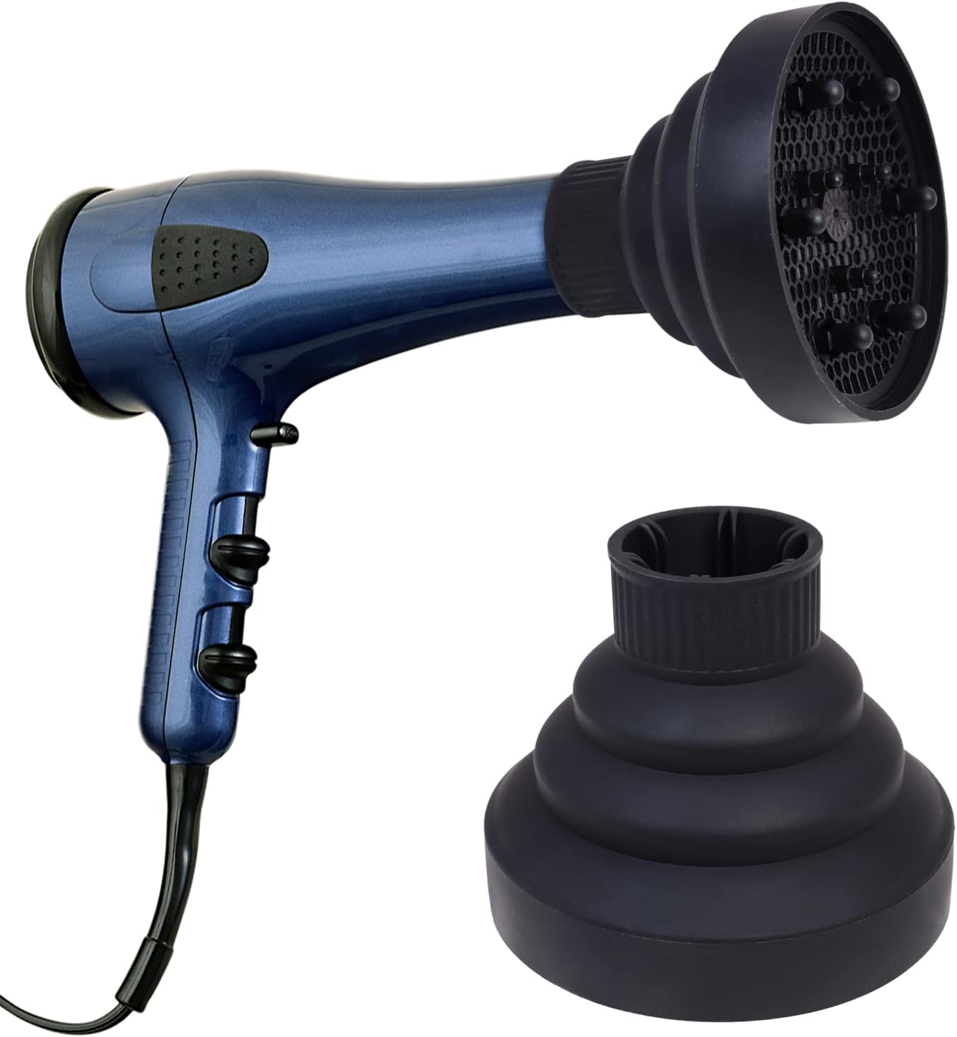 Casoter Universal Hair Dryer Diffuser Collapsible Hair Dryer Diffuser ...