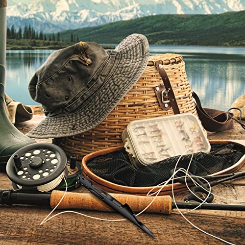 Charniol Tie Quick Knot Tyer Fishing Knot Tying Tool Quick Tie Fishing Knot Tool Nail Knot Tying Tool For Hooks, Lures And Lines, Fly Fishing Angler Accessories(Black) #TOP6