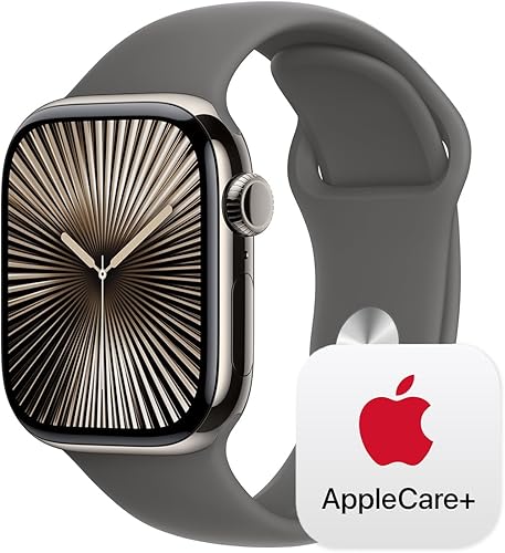 Miniatura 21 de Apple Watch Series 10 [GPS + Celular 46mm] con caja de titanio dorado con bucle milanés dorado - M/L. Rastreador de fitness, aplicación ECG, Caja de