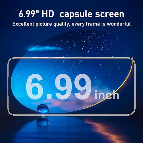 Miniatura 3 de 16PROMA X 16GB+1TB 6.99" HD Screen Smartphone desbloqueado, batería 7000mAh desbloqueado el teléfono, Android 14 botón de huella dactilar