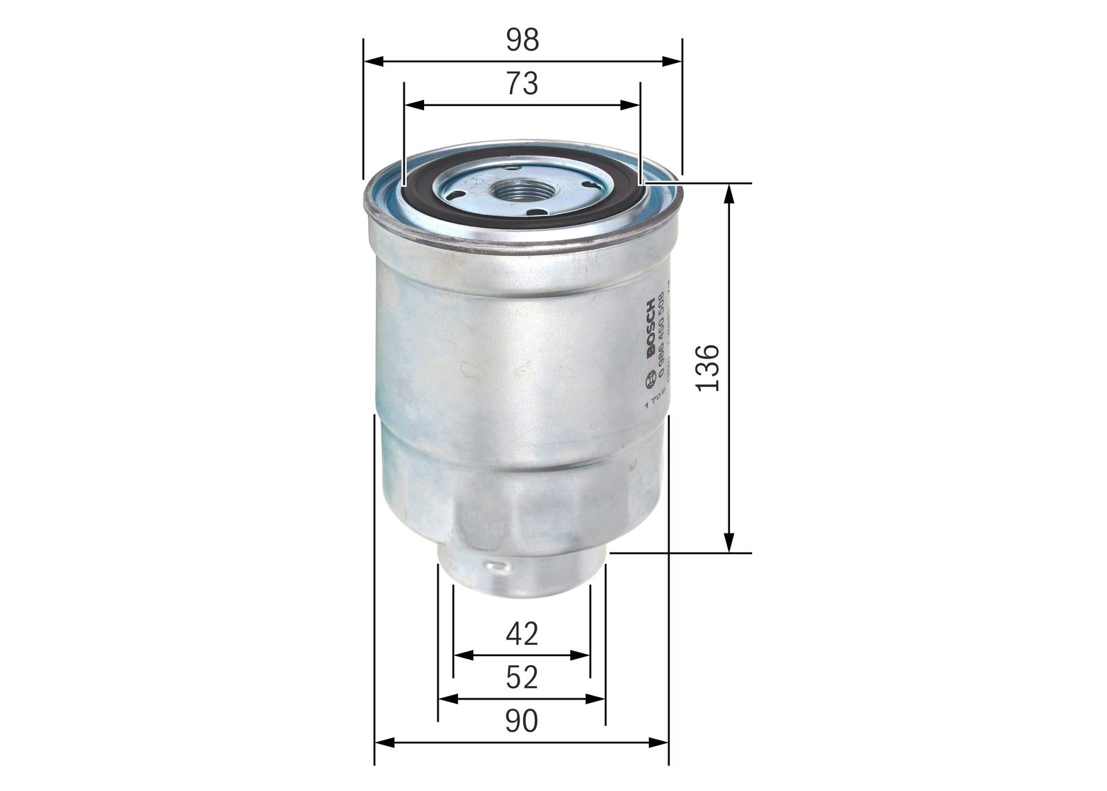 Bosch N0508 - Dieselfilter Auto : Amazon.de: Auto & Motorrad