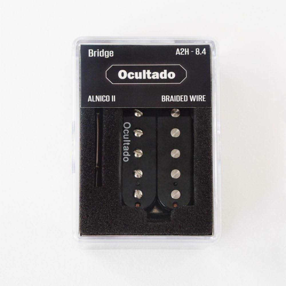 A2H 84 Humbucker Pickups - ALNICO II Magnets - Braided Shield Wire - Bridge