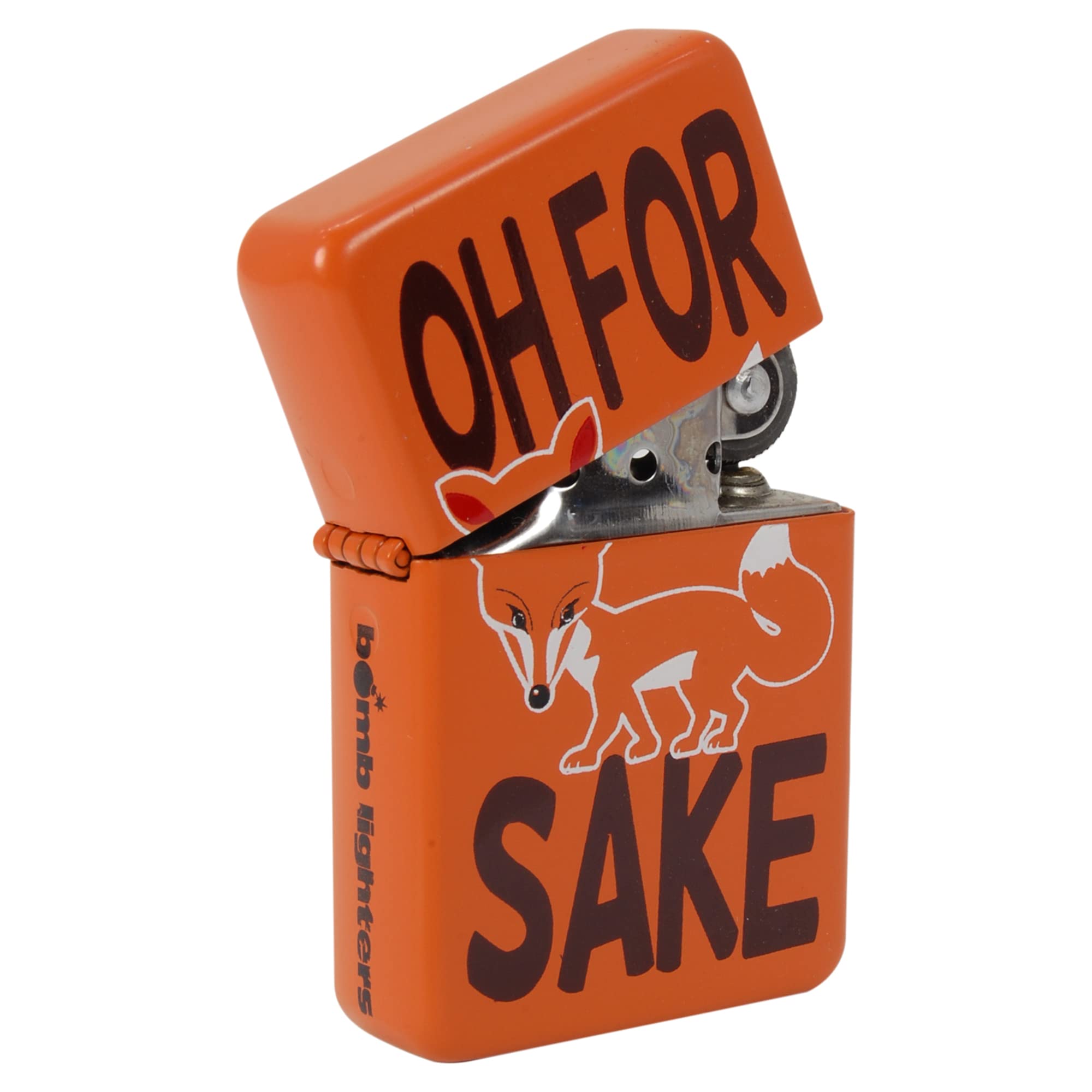 Bomblighters Funny lighter - For Fox Sake comedy novelty gift, One Size