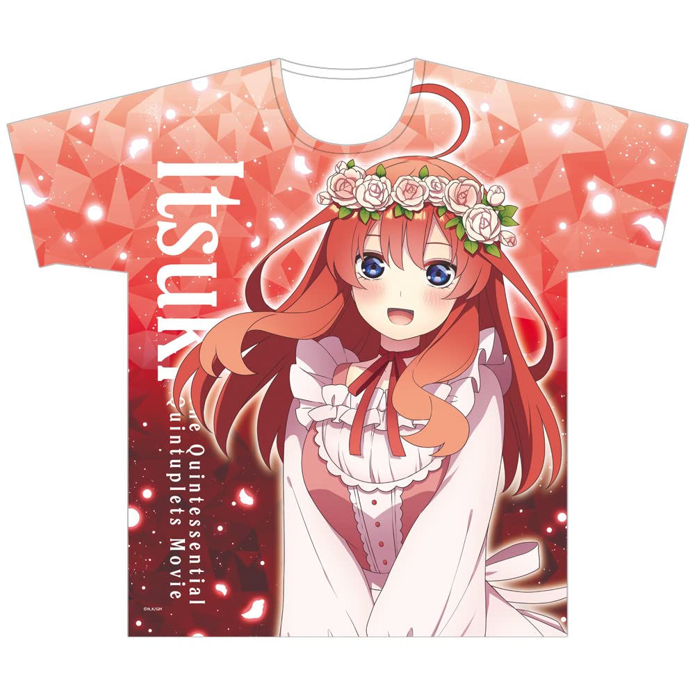 Amazon.co.jp: 映画「五等分の花嫁」 フルグラフィックTシャツE[中野五