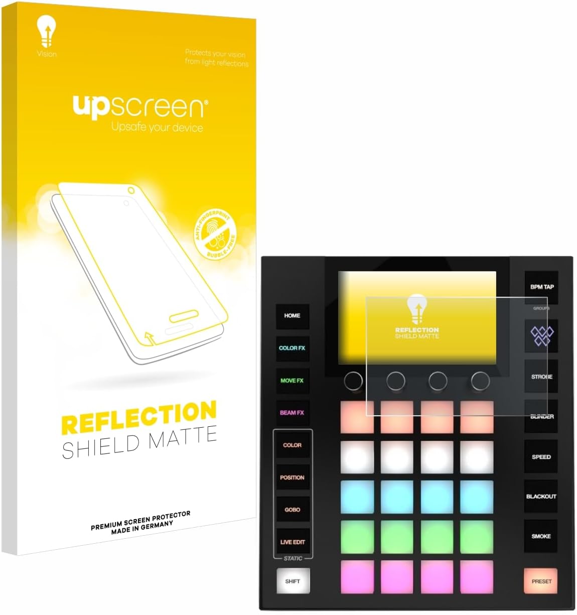 upscreen Anti-Glare Screen Protector Compatible with Wolfmix W1 MK2 – Protection Film Matte