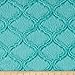 Shannon Fabrics 0353279 Minky Luxe Cuddle Lattice Aruba Yard