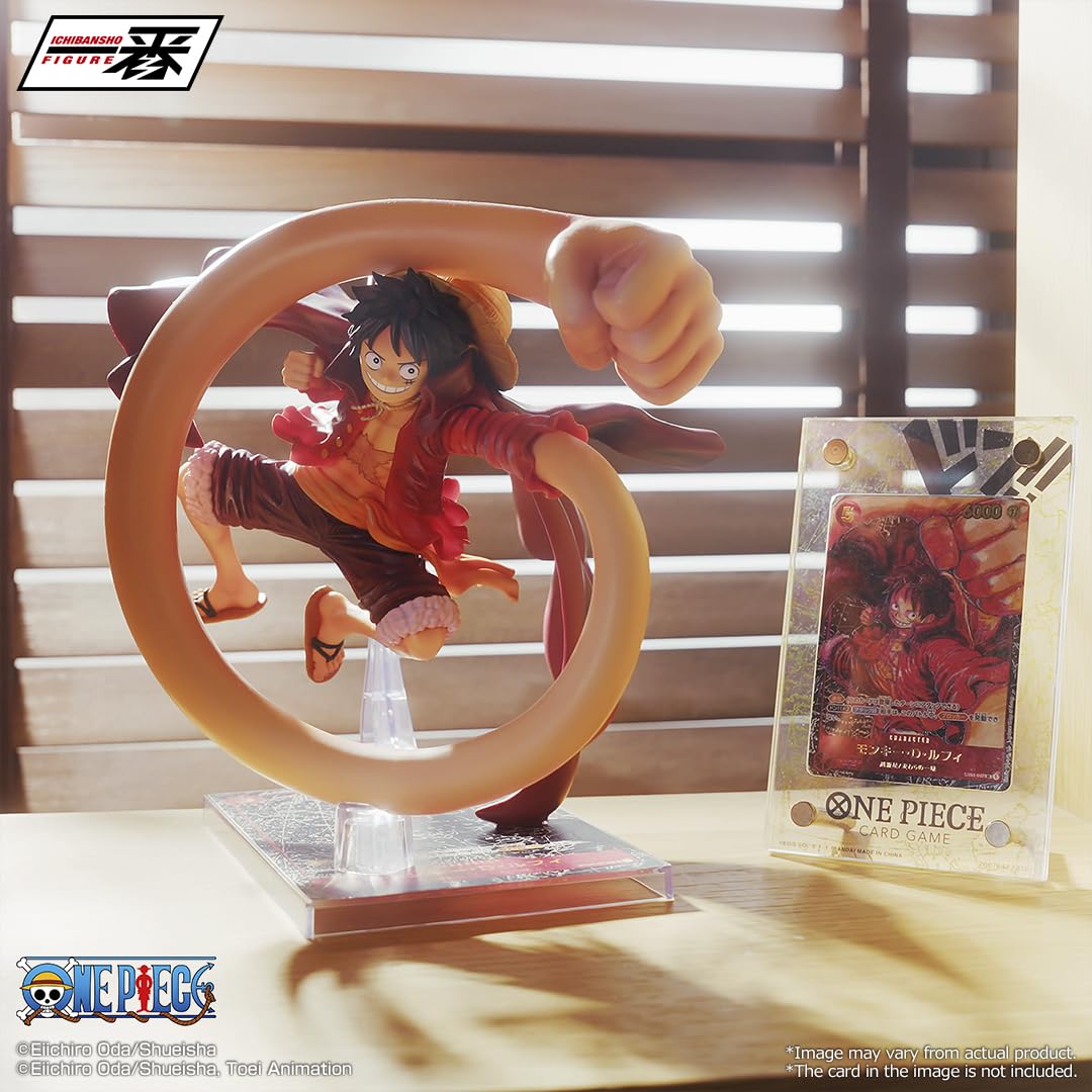 Ichibansho IS69093 Figur Monkey D. Luffy One Piece, Kartenspiel, 20 cm, Mehrfarbig, Sammlerfigur, ideal für Anime-Fans