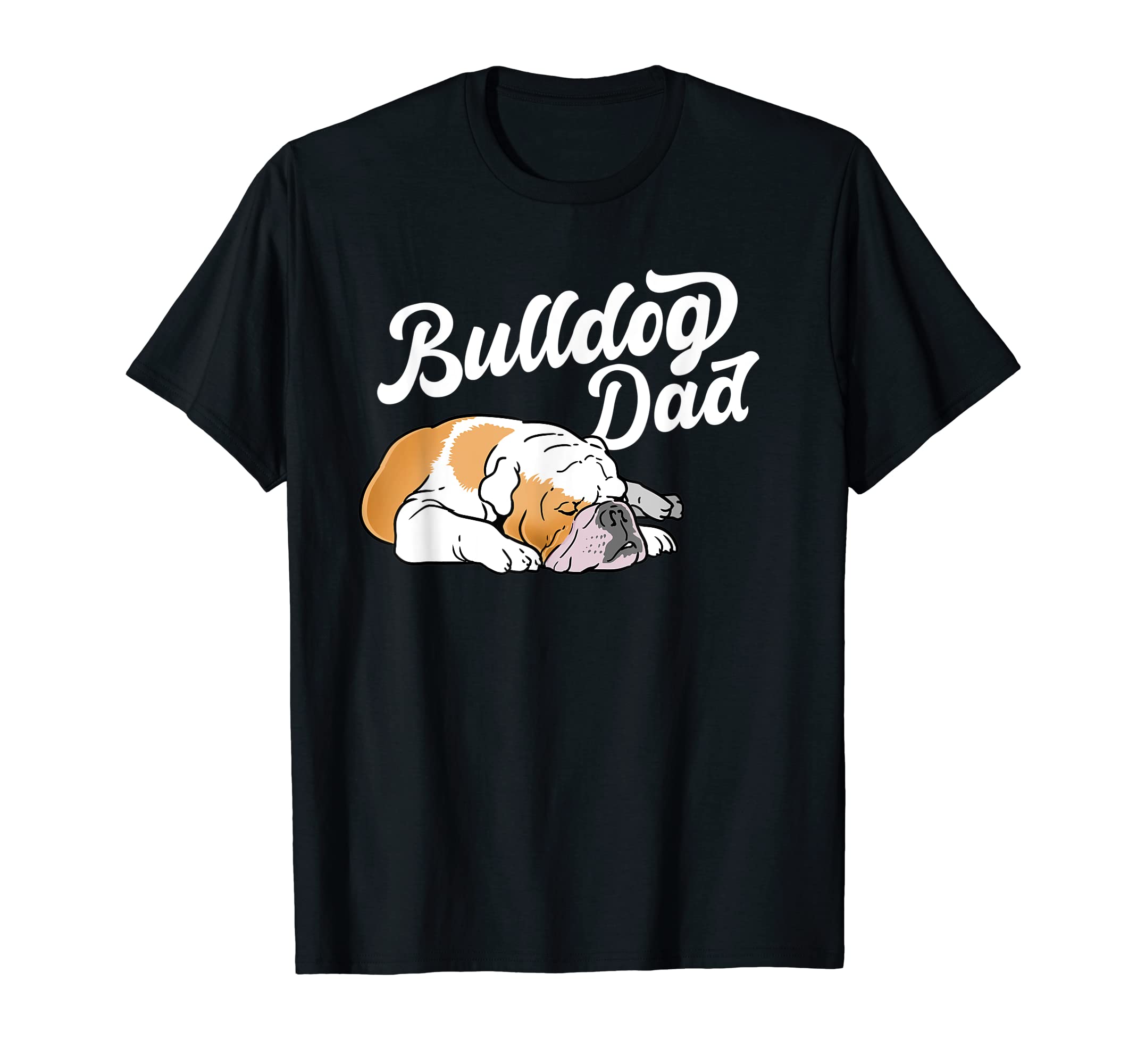 Bulldog Dad English Bulldog Dog T-Shirt