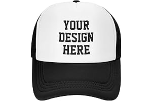 Custom Hat Your Design Here, Custom Hat Design Your Own Classic Mens Womens Trucker Hat