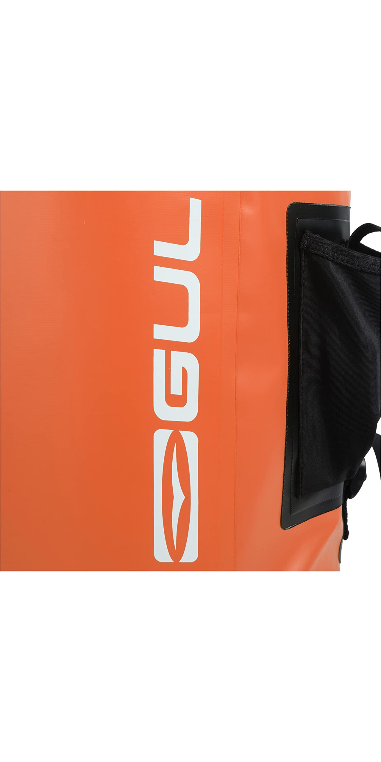 GUL 40L 40 Liter Fassungsvermögen Dry Rucksack Rucksack Tasche - Schwarz Orange - Wasserdicht Sprühfest - Unisex