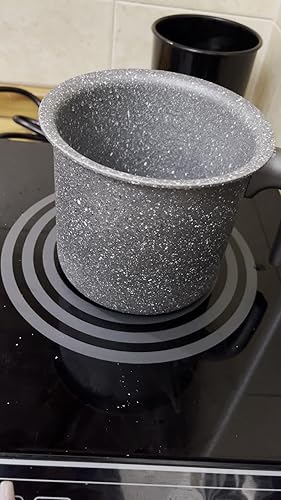 H&H Bollilatte In Alluminio Antiaderente 12cm - Per Induzione, Gas E Vetroceramica - Foto 2