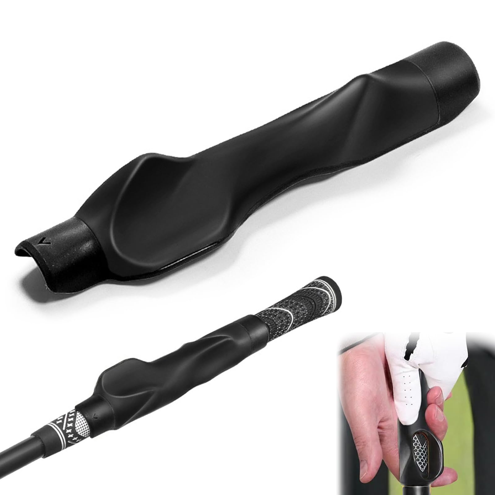 Dorasu グリップトレーナー ゴルフ練習器具 手首 矯正 ゴルフグリップ練習…