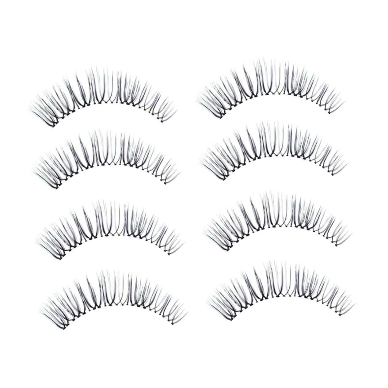 MAGICLULU 12 Paia ciglia finte kit ciglia magnetiche natura ciglia sottili estensione delle ciglia pestañas postizas naturales abito ciglia trucco ciglia naturali ciglio estendere