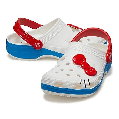 Crocs Hello Kitty Classic Clogs Shoes White