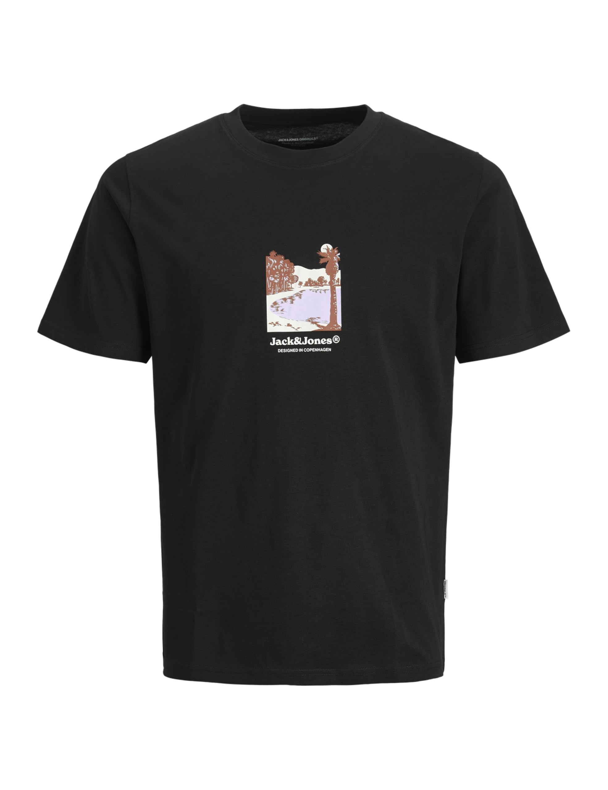 JACK & JONES Jorsplit Graphic Front Tee Ss Crew Neck