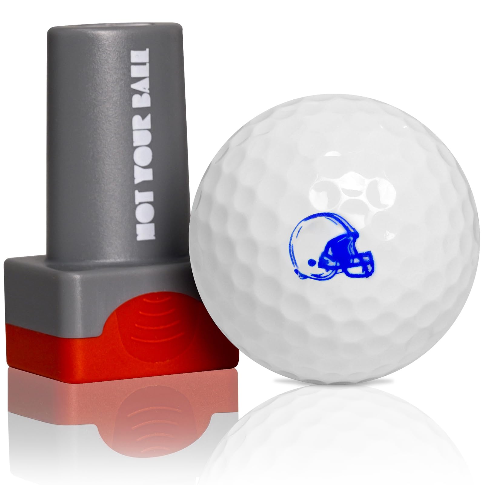 ZEETY Golf Ball Stamp, Golf Ball Stamper, Self-Inking Golf Ball Stamp Marker to Identify Golf Balls, Golf Gift Golf Accessories for Men and Women