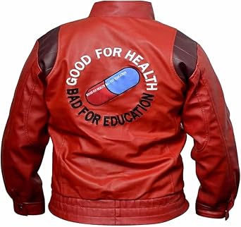 Classyak Mens Fashion Leather Jacket Capsule Embroidered