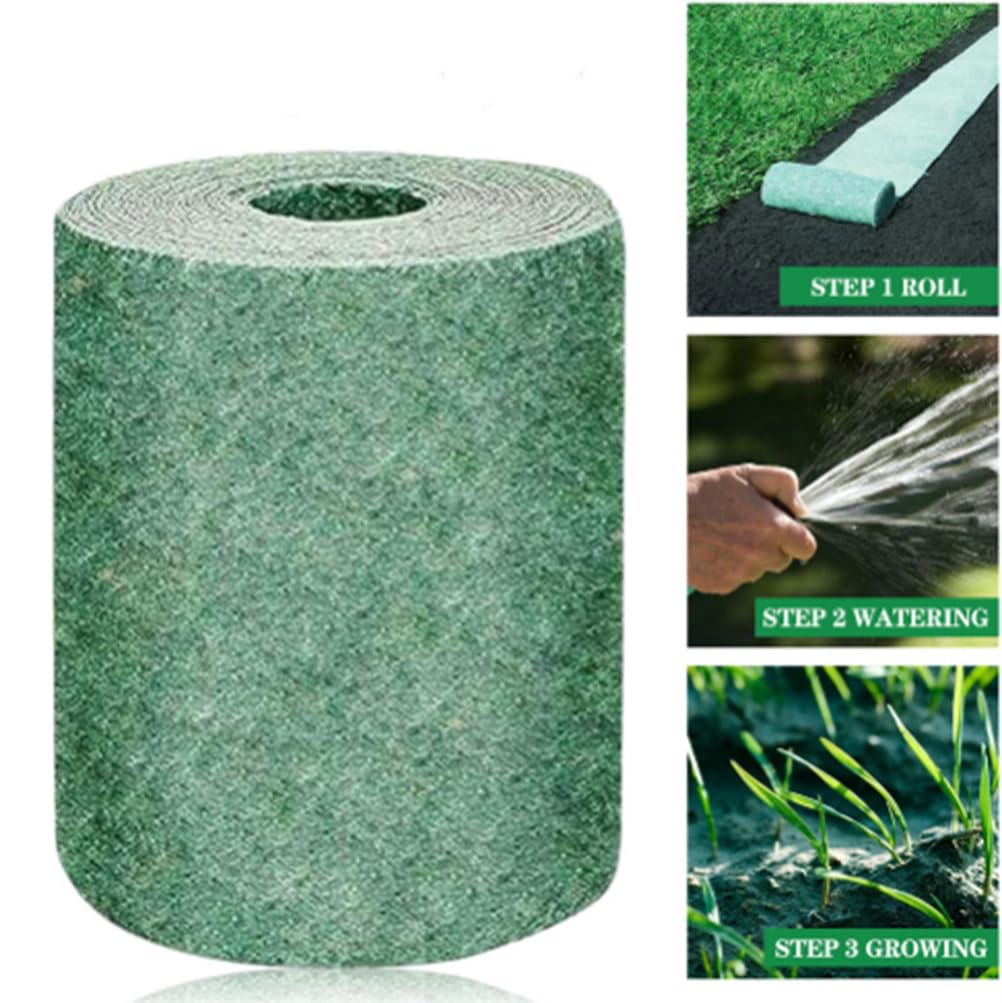 Stuoie Biodegradabili per Ingresso Tappeto Erba 10Mx0.2M Giardinaggio