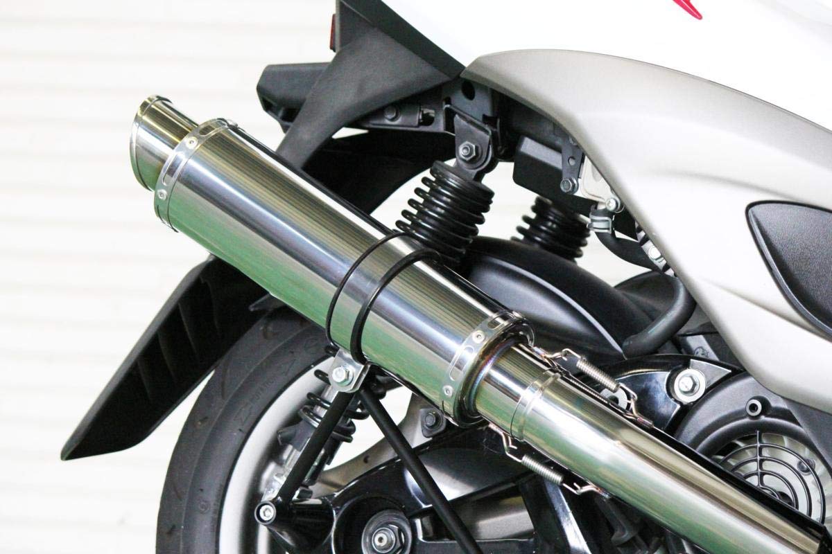 Amazon | HMS ヤマハ シグナスX125 (台湾5期仕様) バイクマフラー (O2 