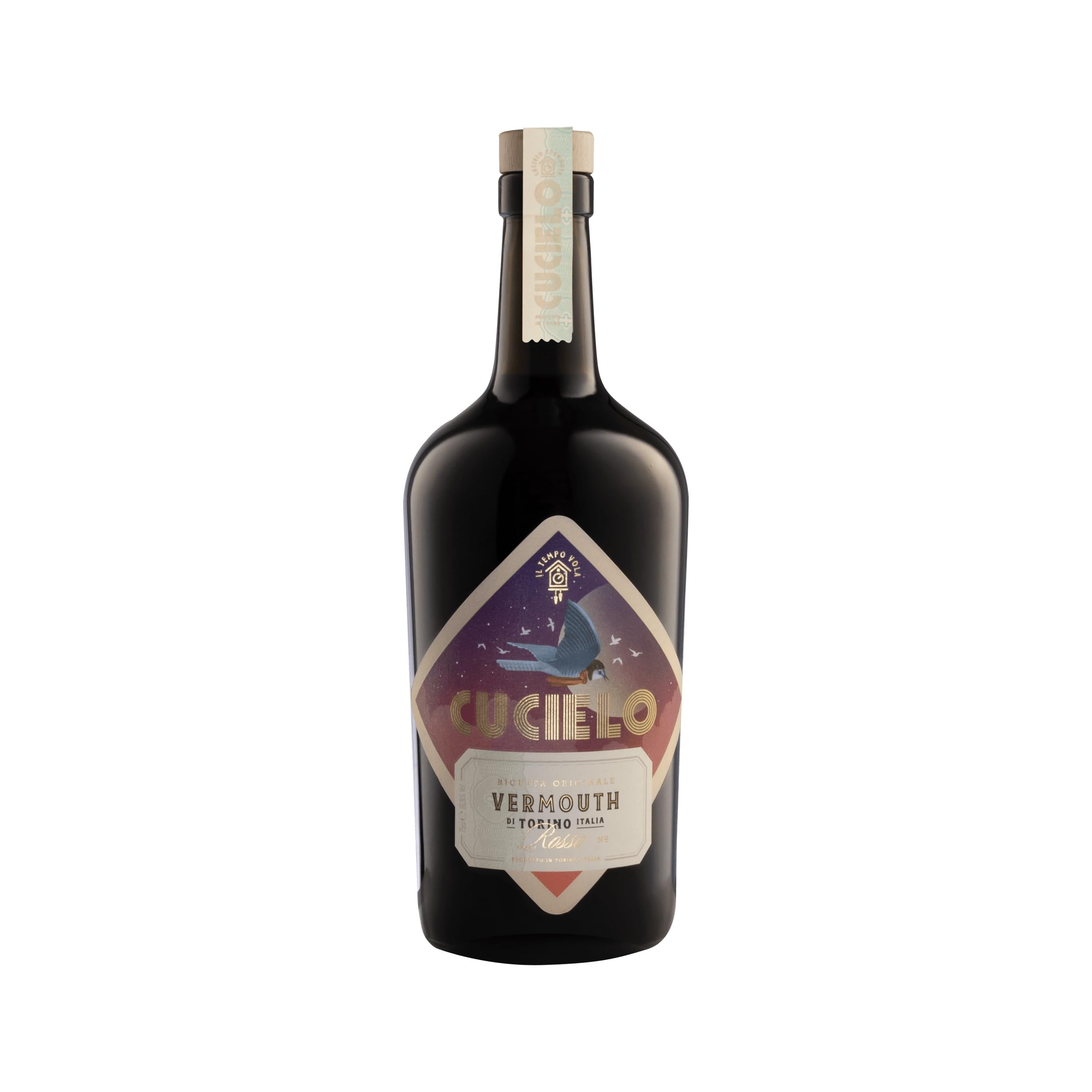 Cucielo Vermouth Rosso Cucielo Wermut Rot süss Italien inkl. FeinWert E-Book (1 x 0.75 l)