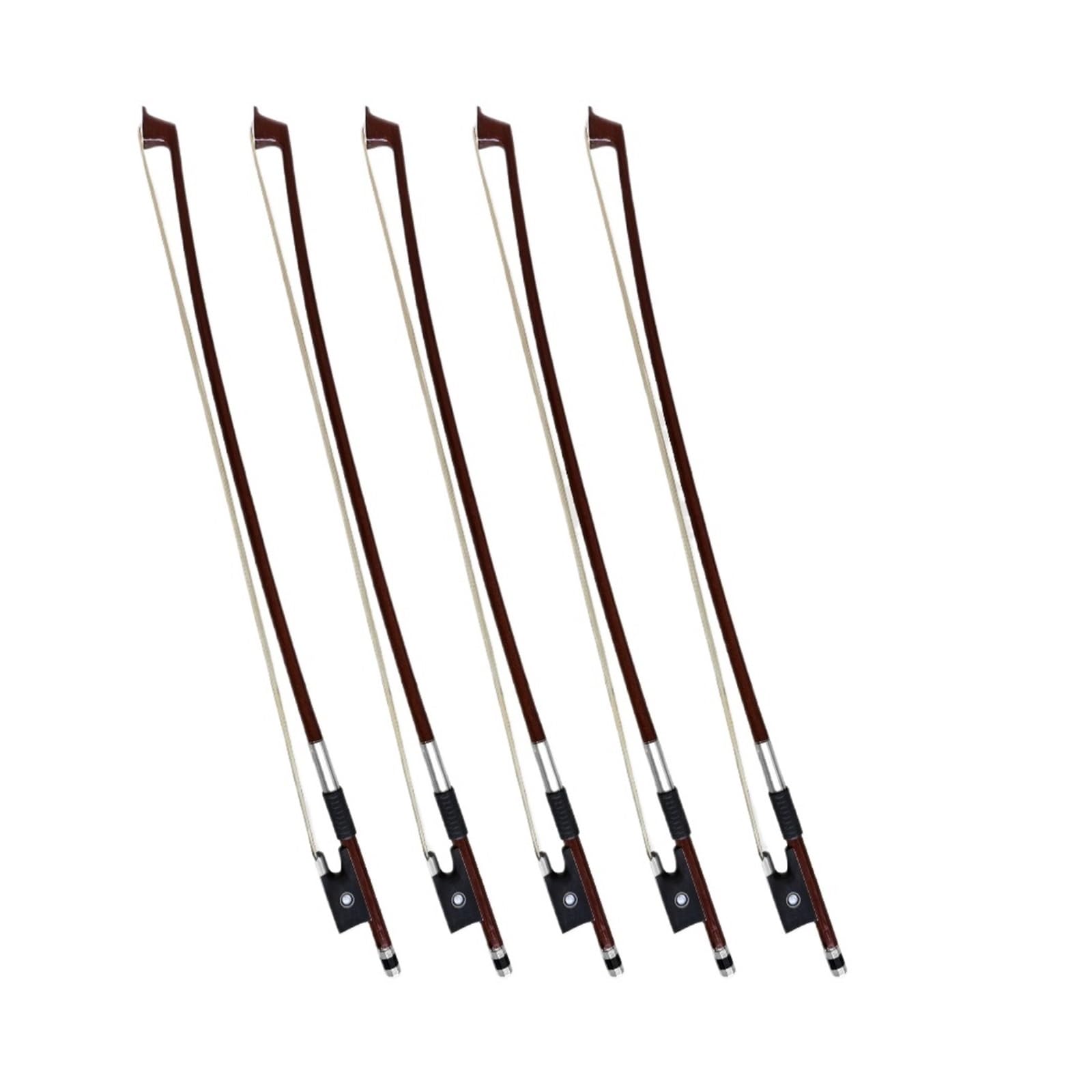 4/4-1/8 Arco for violino Giocatore di violino Studente Accessori for violino Adatto for negozi di violini Scuole di musica for principianti Strumenti musicali | 3-4 5PCS