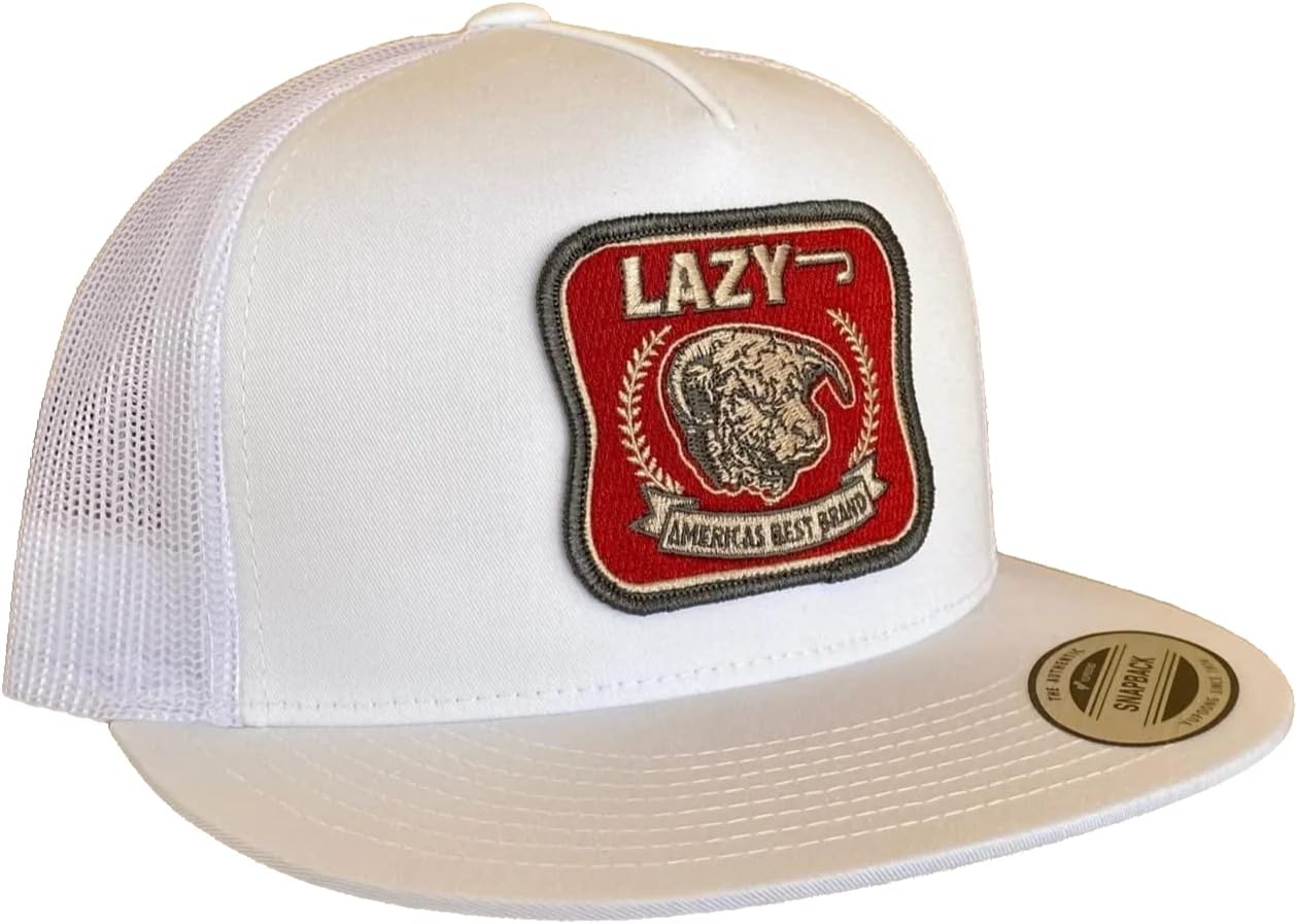 Lazy JWhite White America's Best Cap
