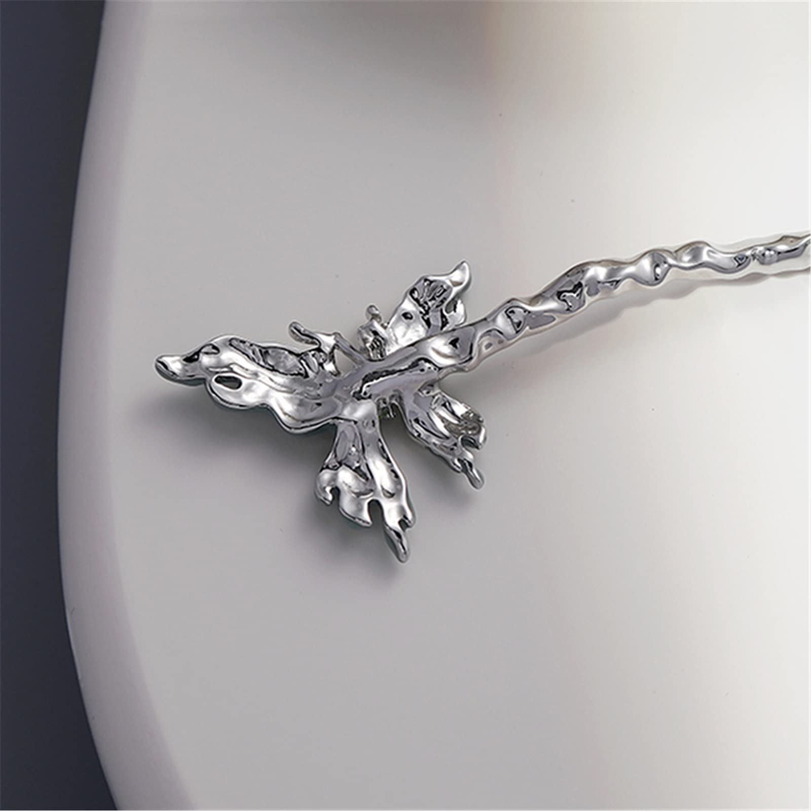 Bastoncino per Capelli da Donna Accessori for capelli a forcina a spirale for a farfalla per L'uso Quotidiano