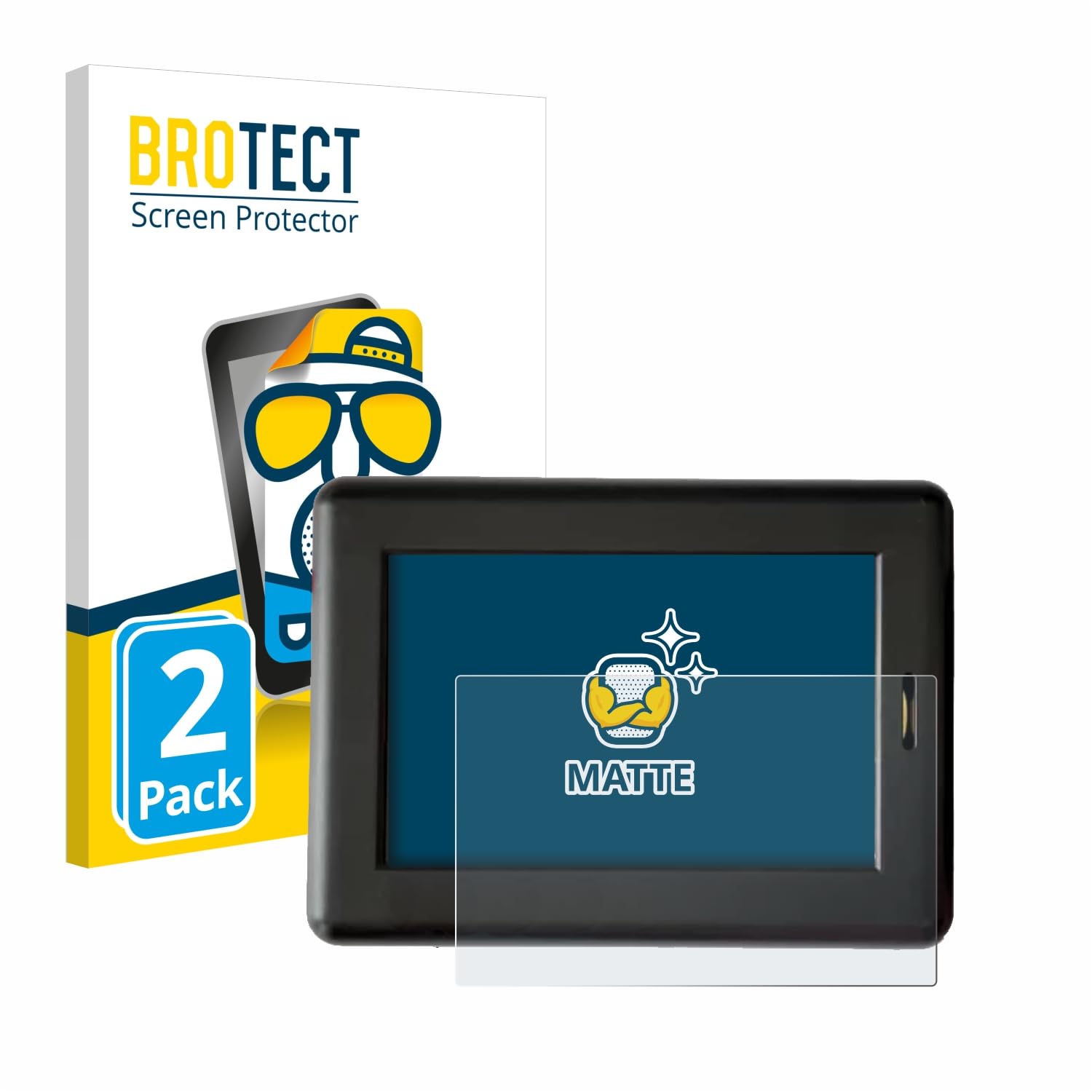 brotect Pellicola Vetro Opaca per XC Tracer Maxx II (3 Pezzi) Protezione Schermo [Anti-Riflesso, Durezza 9H