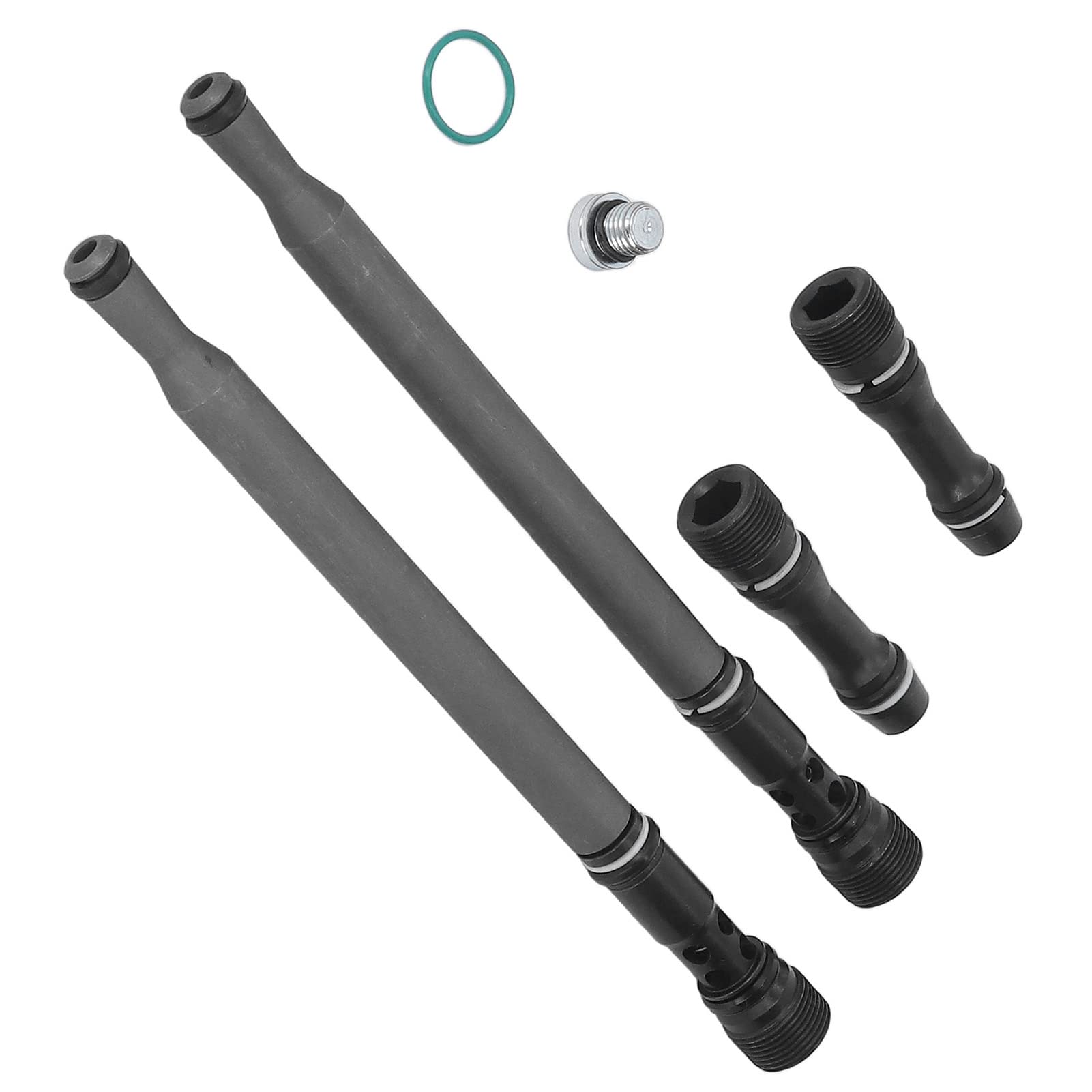 Kit di riparazione per rotaia dell'olio Torvex, set di tappi fittizi per tubo di supporto da 6 pezzi 6E7Z-9A332-A compatibile con E350 E450 F450 F550