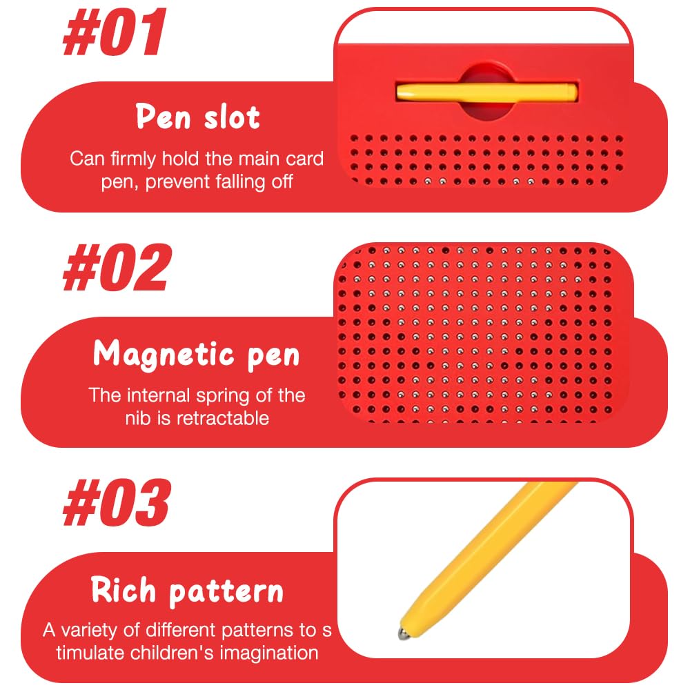 Magnetisch tekenbord – oefen pengreep, kracht en concentratie
