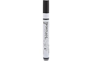 Pebeo Porcelaine 150 Fine Tip Ceramic Marker in Anthracite Black