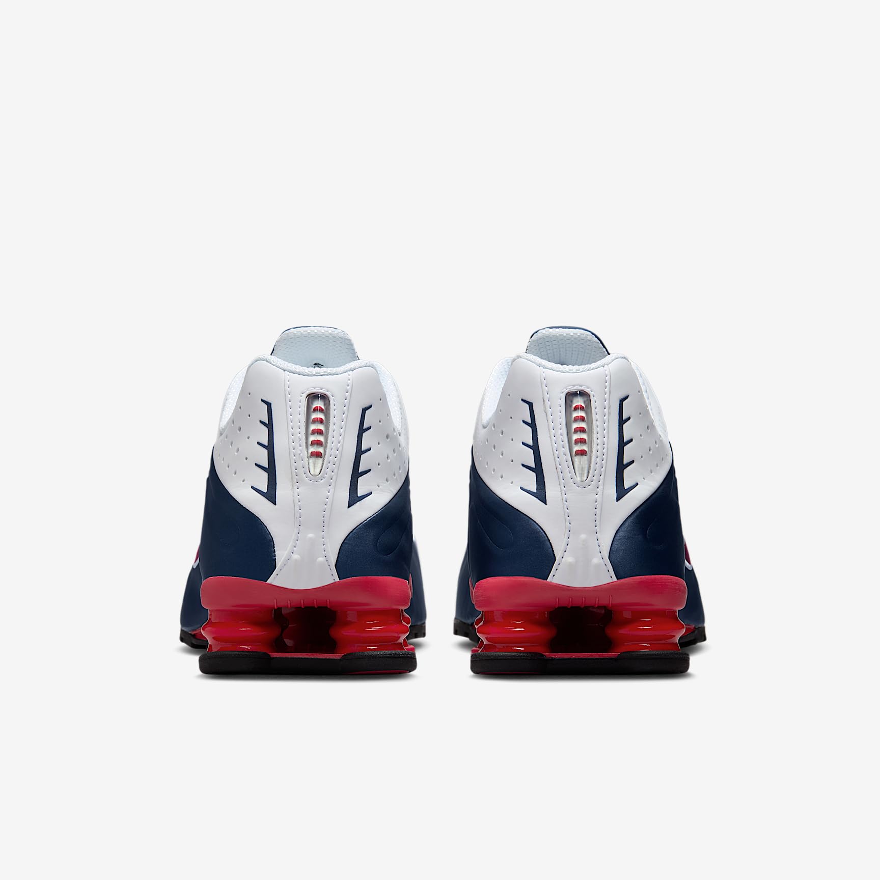 Nike Shox R4 Midnight Navy/Gym RED-White 39 EU – Bild 6