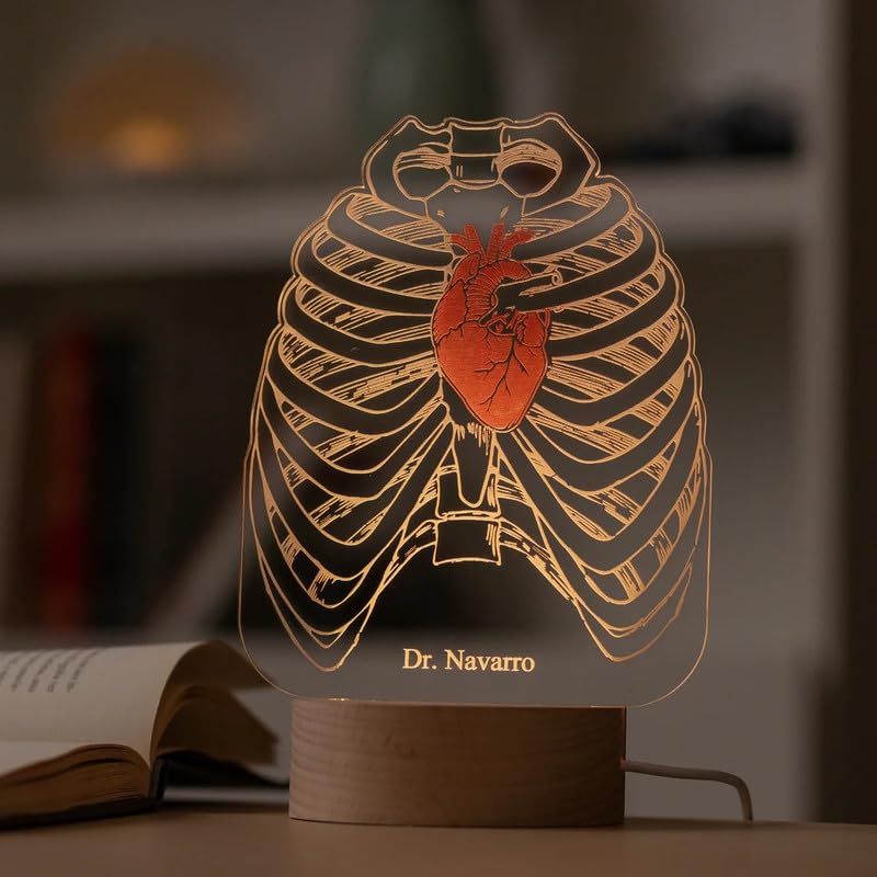 Crafty Marvels Customized Organ-Themed LED Lamp for Doctors – Personalized Kidney Design with Name – Gift for Cardiologists & Nephrologists-image-38