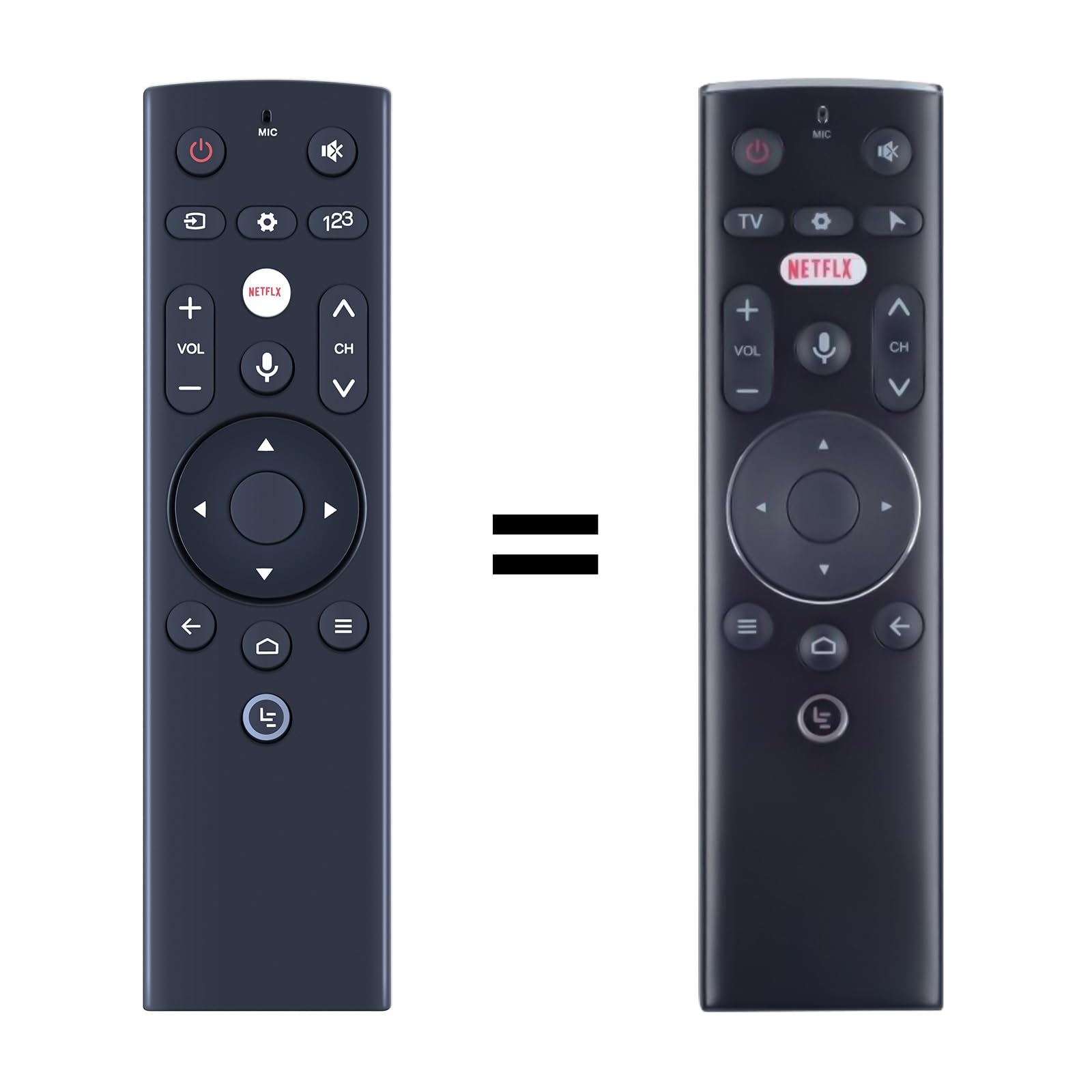 New Super3 Super4-X43 Remote Control Replacement Compatible for LETV LEECO Ultr TV Pro X55 X65 X60S (No Voice Function)