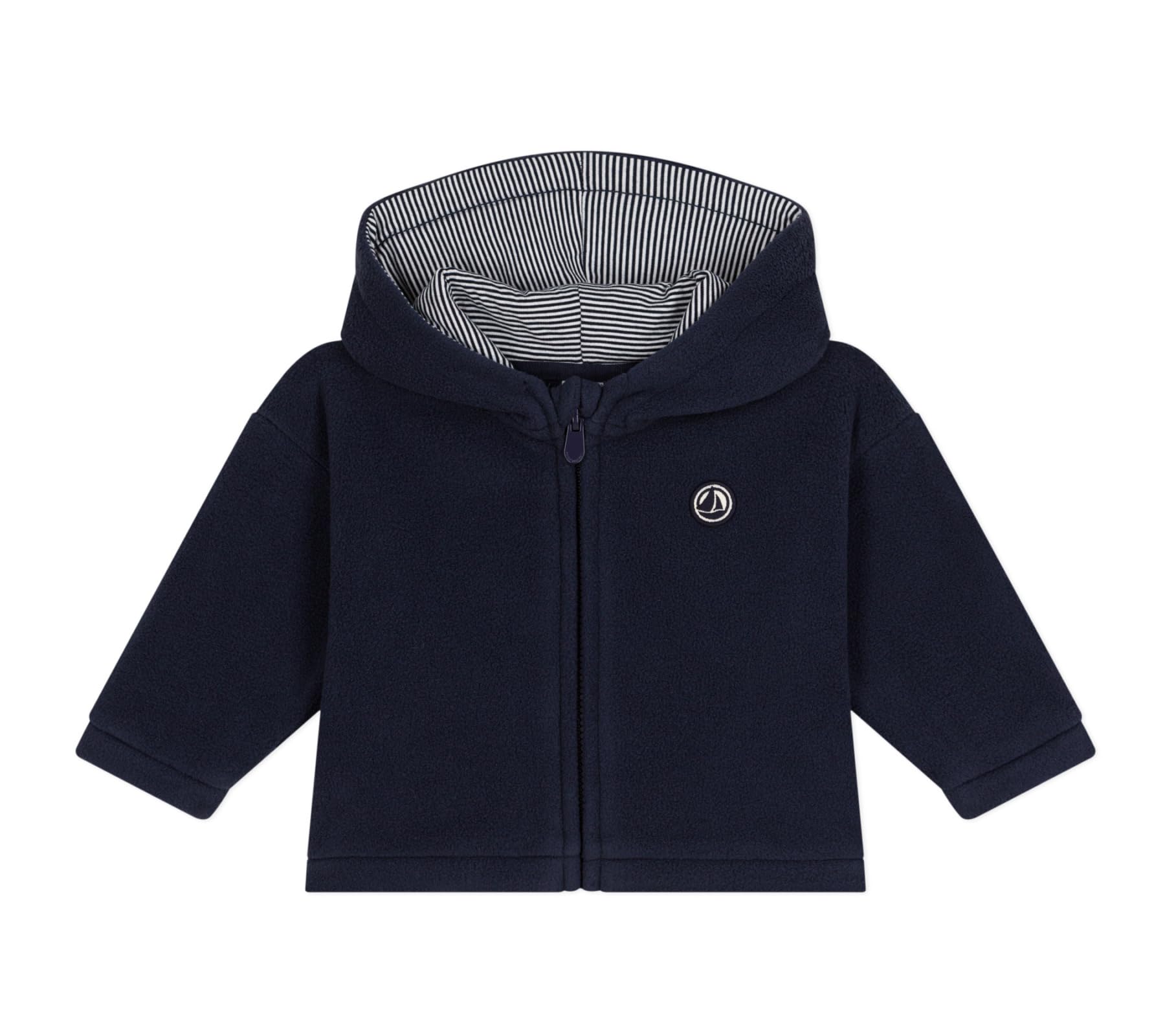 Petit Bateau A0BFK Sweatshirt Manches Longues Bébé Garçon, Smoking 18 Mois