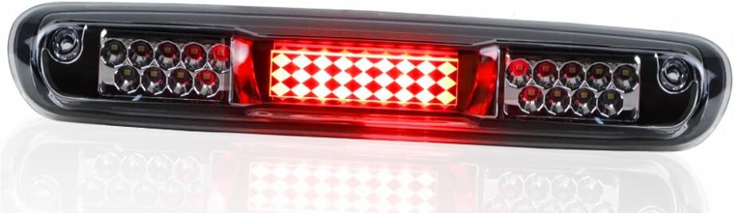 3rd Brake Light for 07-13 Chevy Silverado/GMC Sierra 1500 2500HD 3500HD High Mount Stop Light Trail Lamp Assemblies