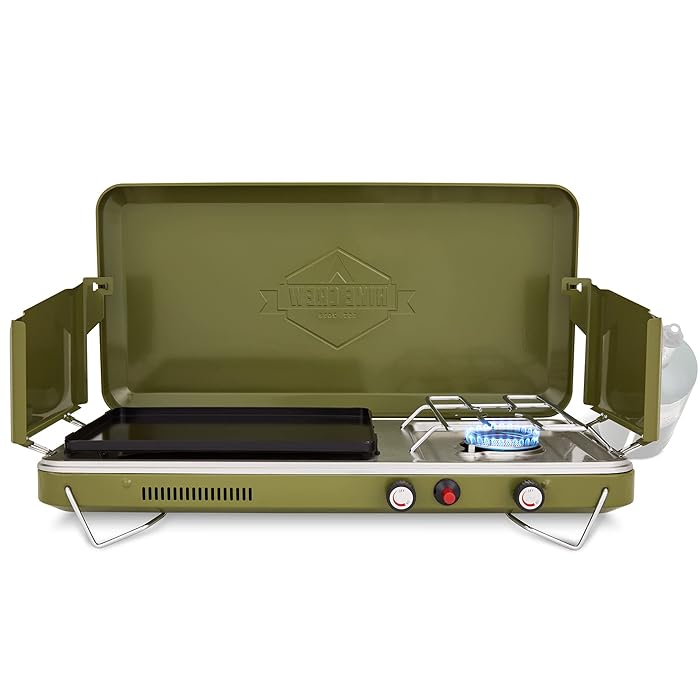 Buy Hike Crew 2in1 Gas Camping Stove Portable Propane Grill/Stove