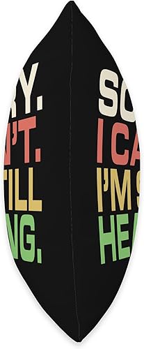 Miniatura 2 de Sorry I Can't I'm Still Healing After Injury Surgery Gifts - Almohada de 16 x 16 pulgadas, multicolor