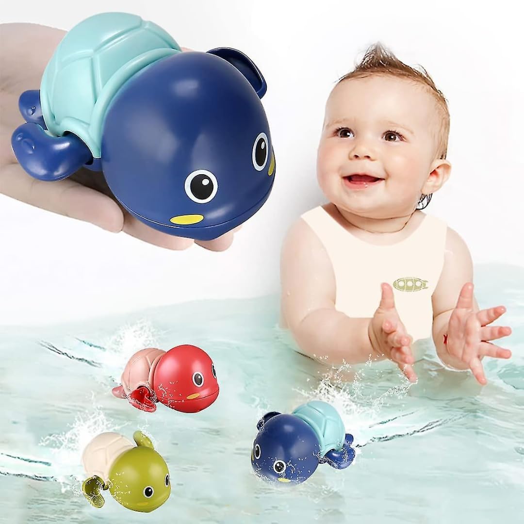 Storio Bath Toys for Toddlers 1-3, Swimming Floating Wind Up Toys for 1-5 Year Old Boy Girl |New Born Baby Bathtub Water Toys | Preschool Toddler Pool Toys | 1 Pc-image-15