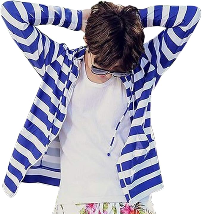 Amazon Co Jp Plus Nao プラスナオ ラッシュガード ラッシュパーカー 長袖 ジップアップ フィンガーホール付き メンズ 羽織り トップス ライトアウター スポーツ アウトドア