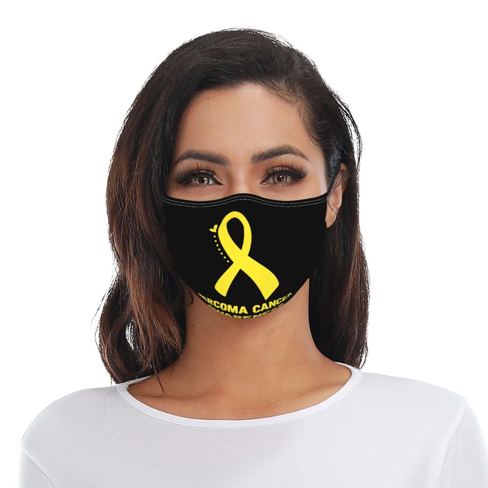 Sarcoma Cancer Awareness Adult Dust Mask Adjustable Dust Face with 2 Filter34