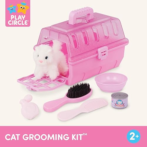 Miniatura 5 de Battat Círculo de juego - Transportador de mascotas - Gatito de peluche - Juguetes de peluche - Juego de simulación - Más de 3 años