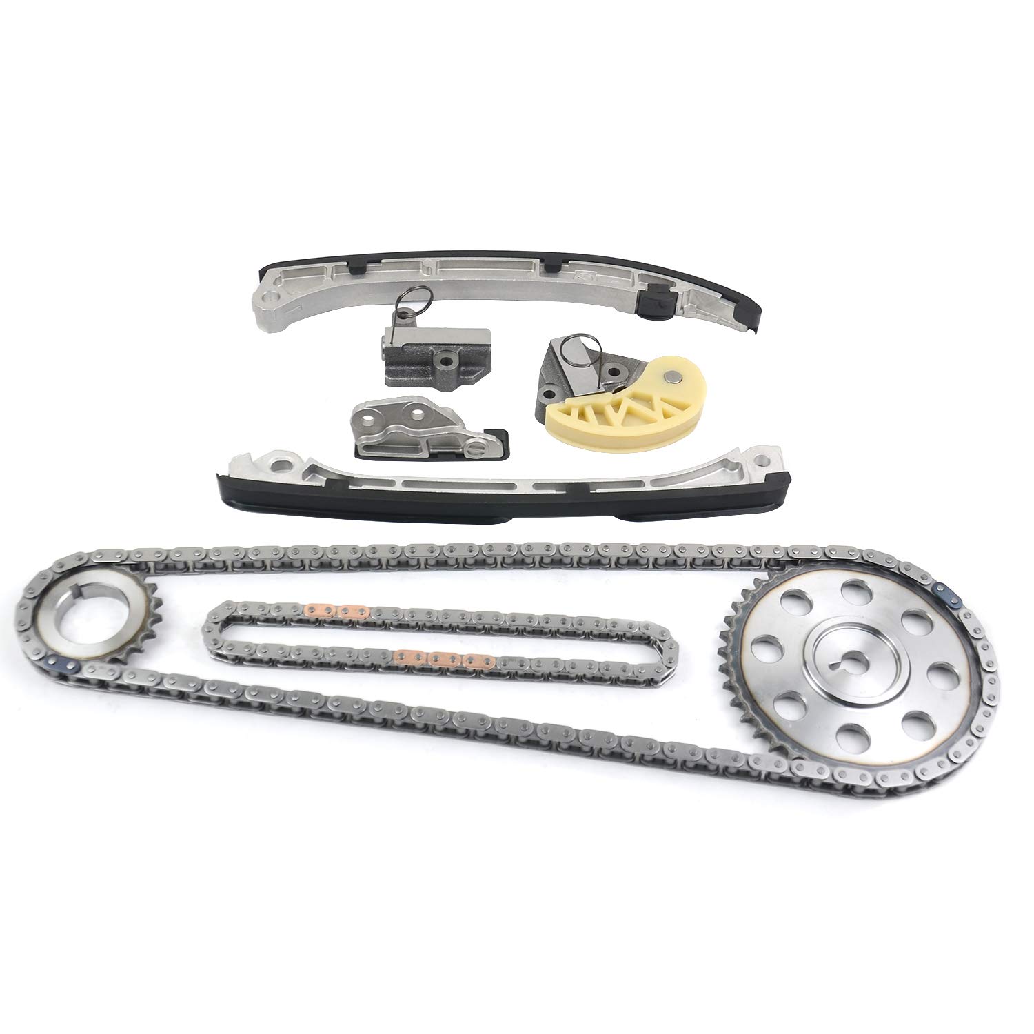 Kit de reparación de kit de cadena de distribución Compatible con Ma-zda 6, 3, CX5, Diesel SKYACTIV-D HJ-31180 2013-2018