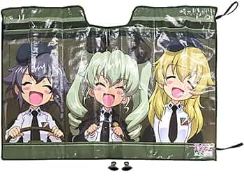 ガールズ&パンツァー 劇場版 アンツィオ高校 サンシェード 61I2nzixnQL._UF350,350_QL50_.jpg